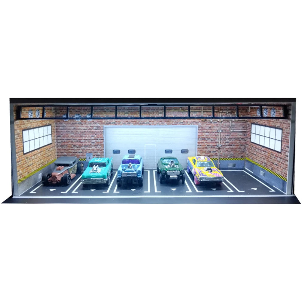 1:64 Car Garage Diorama