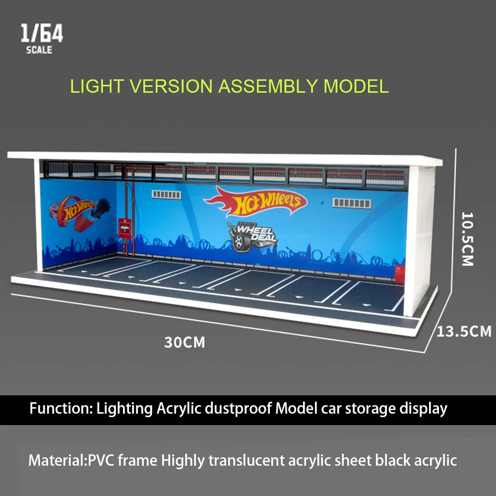 1:64 Car Garage Diorama