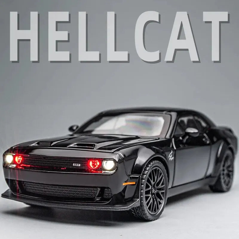 Dodge Challenger Hellcat Diecast Toy Car