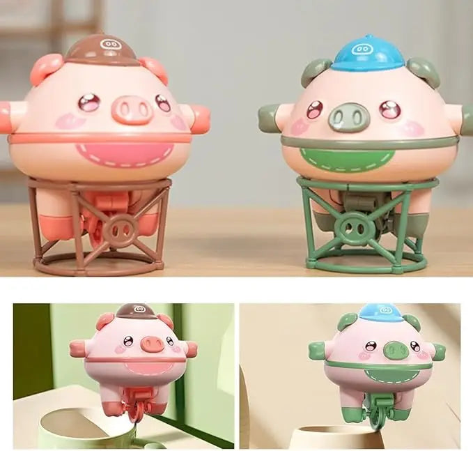 Acrobatic Pig Balance Toy