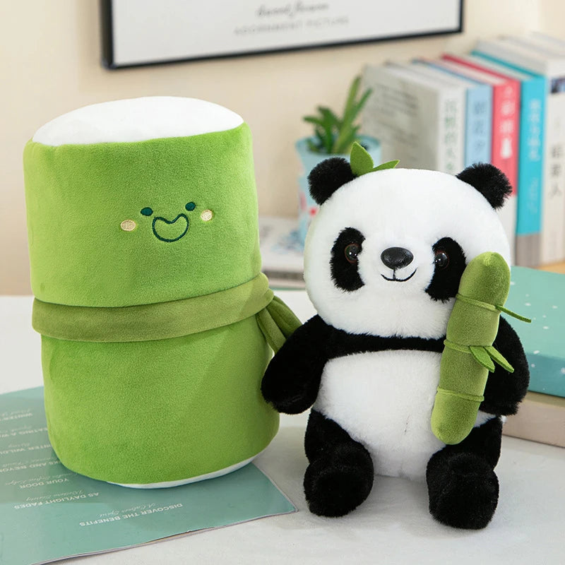 Reversible Panda Plush