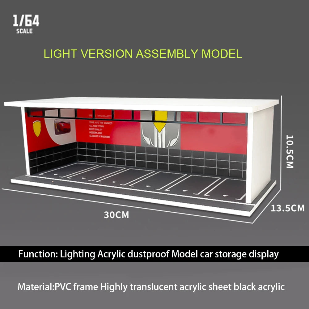 1:64 Car Garage Diorama