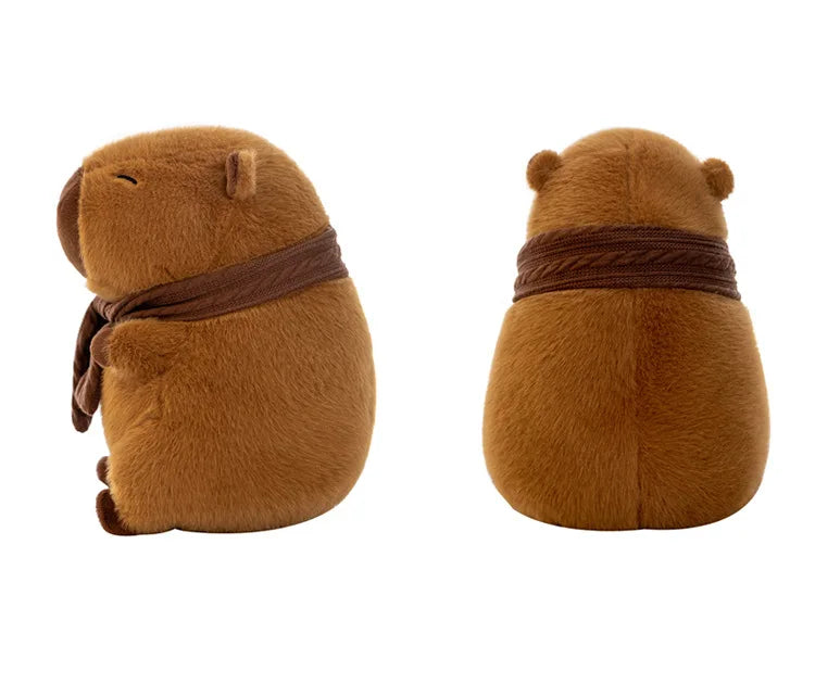 35CM Scarfed Capybara Plush Doll