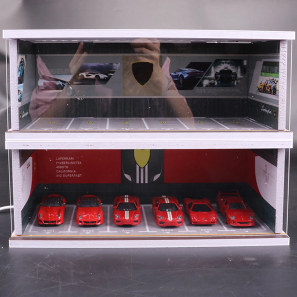 1:64 Car Garage Diorama