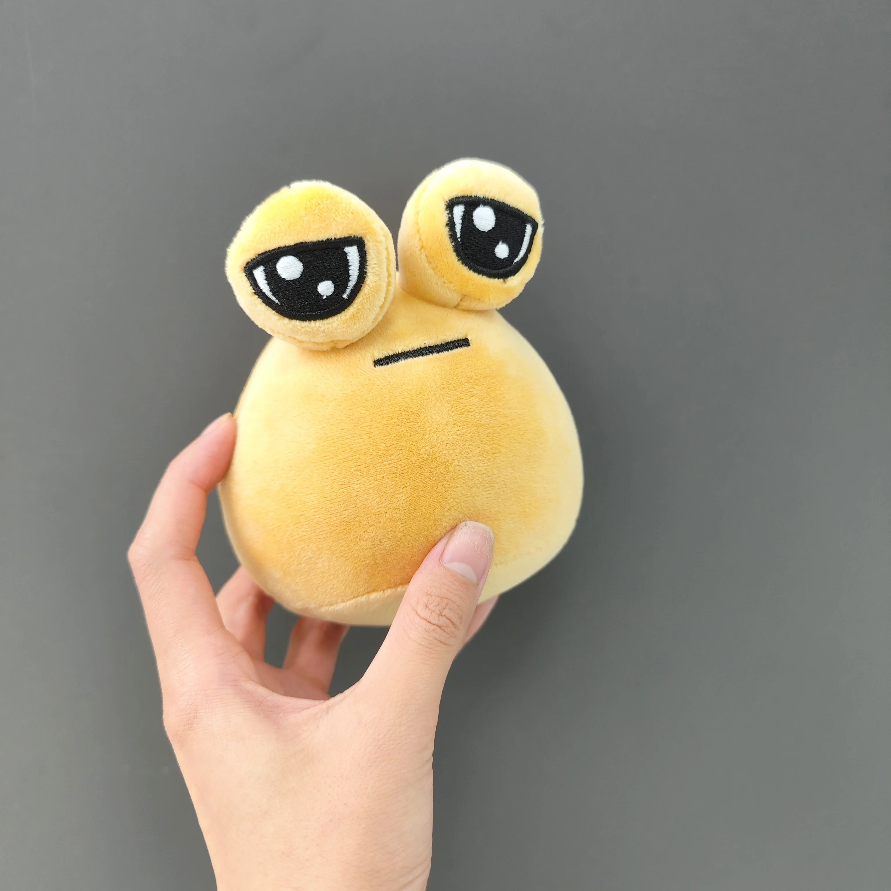 Kawaii Pou Plush Slippers