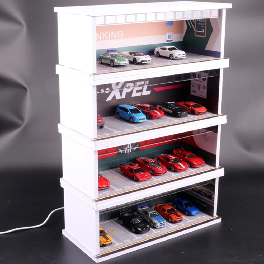 1:64 Car Garage Diorama