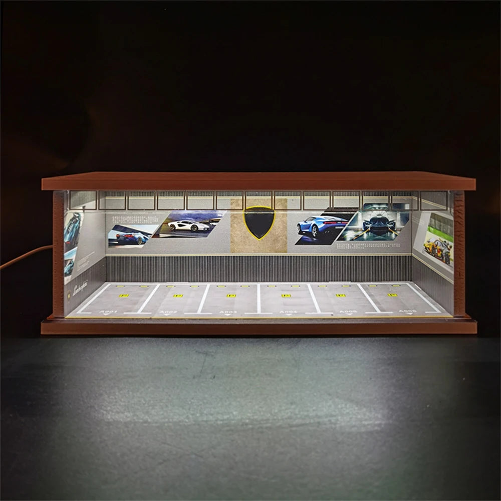 1:64 Car Garage Diorama