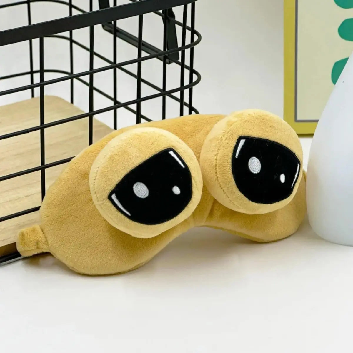 Kawaii Pou Plush Slippers